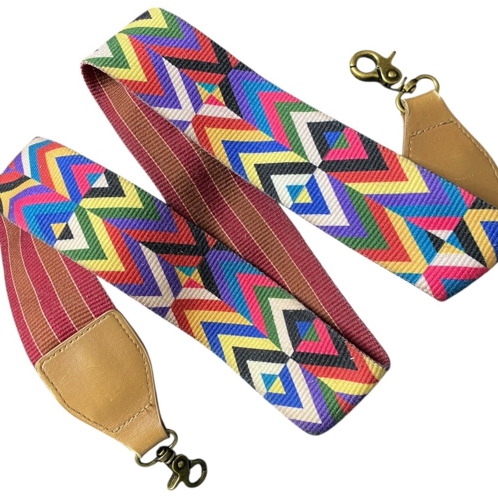 Universal Adjustable Camera Strap Replacement Woven Geometric Tribal DSLR SLR‎